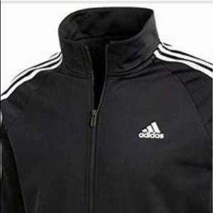 Adidas Black Tricot Jacket Sz M